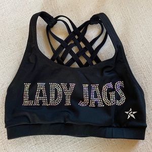 Top gun lady jags practice wear sports bra